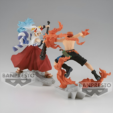 Figurine Yamato - Collection Senkozekkei - Diorama avec Portgas D. Ace