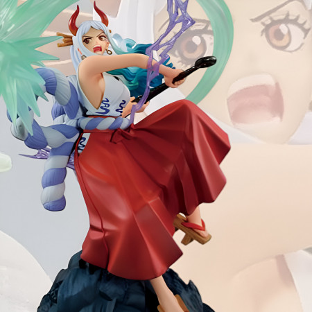 Figurine One Piece - Yamato Dioramatic The Brush par Banpresto