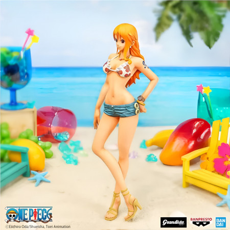 Figurine Nami GRANDISTA NERO : Édition spéciale One Piece