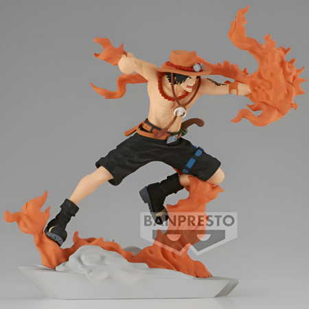 Figurine Portgas D. Ace - Collection Senkozekkei - Diorama avec Yamato