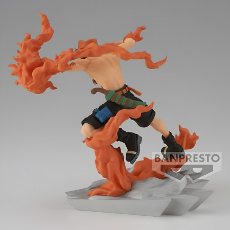 Figurine Portgas D. Ace - Collection Senkozekkei - Diorama avec Yamato