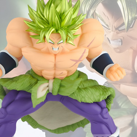 Figurine Broly Dragon Ball Super Blood of Saiyan spécial XVII 15cm