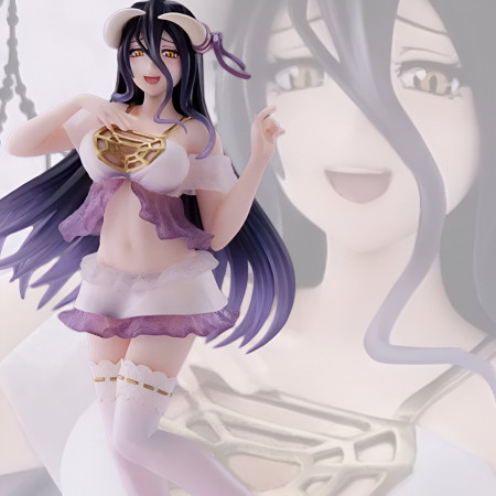 Figurine Albedo Nightwear Ver. - Overlord - 20 cm - Coreful Taito.