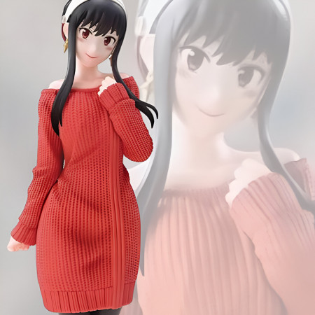 Figurine Yor Forger Pull Rouge Ver. Spy X Family SHIFUKU Ver.