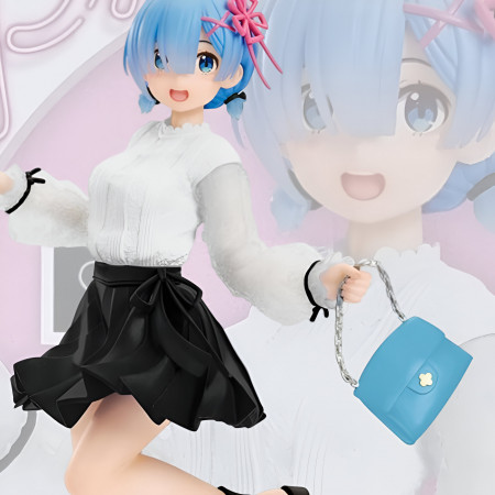 Figurine Rem de Re:Zero - Taito Outing Coordination 23cm