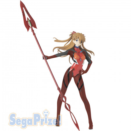 Asuka Soryu Langley x Spear Cassius : Figurine Captivante d'Evangelion
