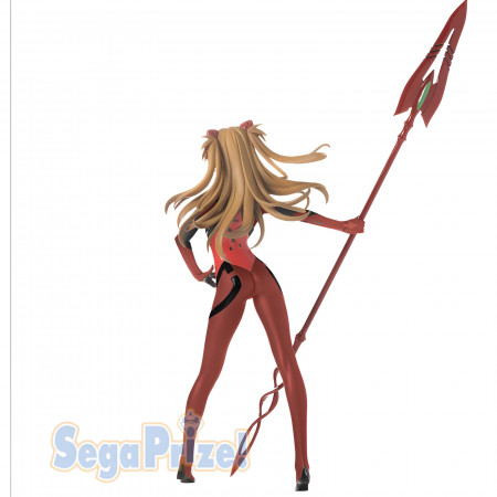 Asuka Soryu Langley x Spear Cassius : Figurine Captivante d'Evangelion