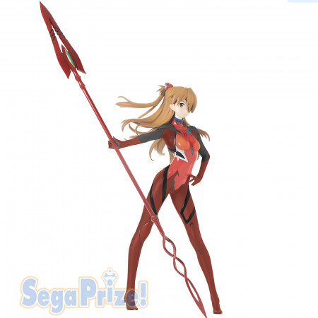Asuka Soryu Langley x Spear Cassius : Figurine Captivante d'Evangelion