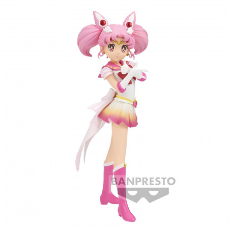 Figurine Sailor Chibi Moon Cosmos le film: 17cm, Pose Emblématique