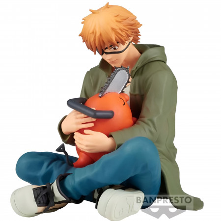 Figurine Denji & Ponchita Chainsaw Man, Break Time Collection Vol.1