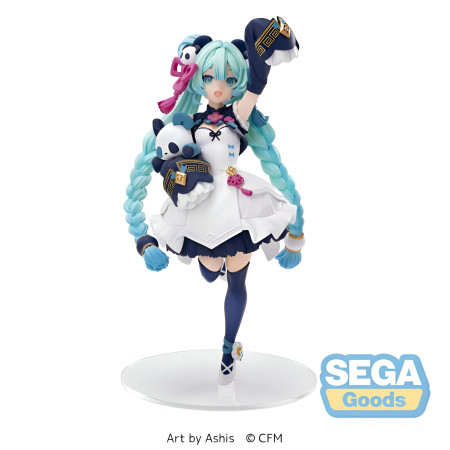 Figurine Hatsune Miku modern China Dress ver. Luminasta