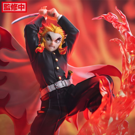 DEMON SLAYER - KIMETSU NO YAIBA - XROSS FIGURE - KYOJURO RENGOKU