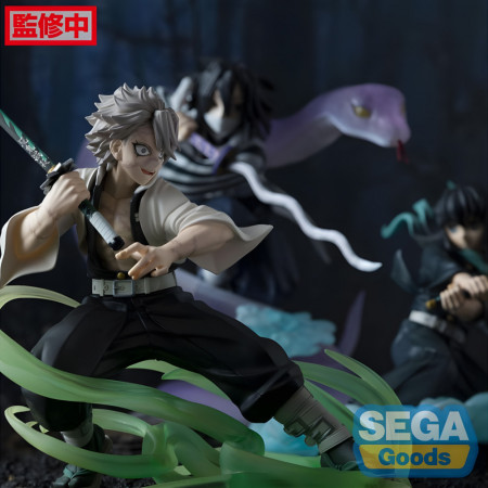 DEMON SLAYER KIMETSU NO YAIBA - XROSS FIGURE - SHINAZUGAWA SANEMI PILLAR TRAINIG Ver.