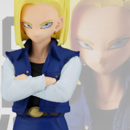 DRAGON BALL Z - SOLID EDGE WORKS - ANDROID 18