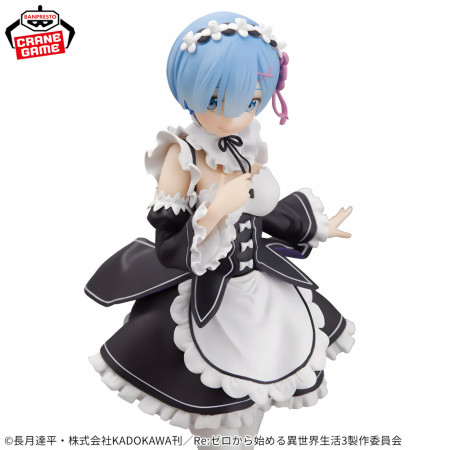 RE:ZERO - STARTING LIFE IN ANOTHER WORLD - GLITTER & GLAMOURS FIGURE - REM MAID Ver.
